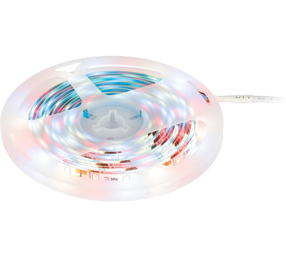 Светодиодная лента для растений ЭРА FITOStrip LightRа9027W3m12VIP65 полного спектра 3м IP65 с адаптером Б0064597