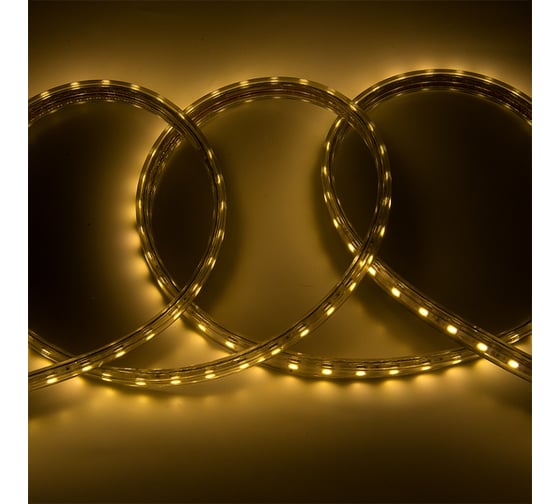 Лента светодиодная General Lighting Systems GLS-2835-60-6-220-IP67-3, 50 метров, 6Вт/м, 220В, SMD2835, 6мм, 60 диодов/м, 7Лм/чип, IP67, 3000К - теплый белый 504010