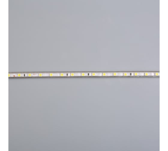 Светодиодная лента Luazon 220В,SMD5050, 100 м, IP68, 60 LED, 16-18 Лм/LED, AC, БЕЛЫЙ 2566585