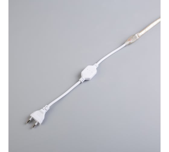 Светодиодная лента Luazon 220В,SMD5050, 100 м, IP68, 60 LED, 16-18 Лм/LED, AC, БЕЛЫЙ 2566585