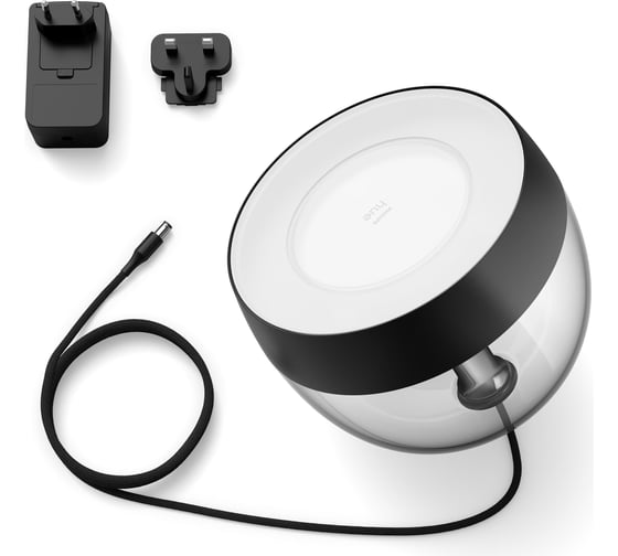 Светильник настольная лампа Philips Hue Hue Iris в черном корпусе Hue Iris gen4 EU/UK black