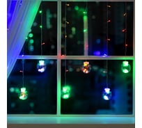 Гирлянда Luazon БАХРОМА DECOR Шарики 2.4х0.7 м, мульти 2361715