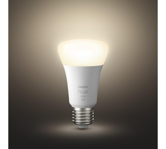 Набор из 3 белых ламп блока управления и диммера Philips Hue 929001821618 9W A60 E27