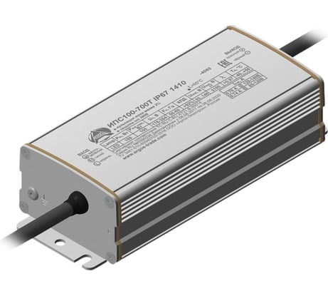 LED-драйвер Argos ИПС100-700Т IP67 1410 3671272