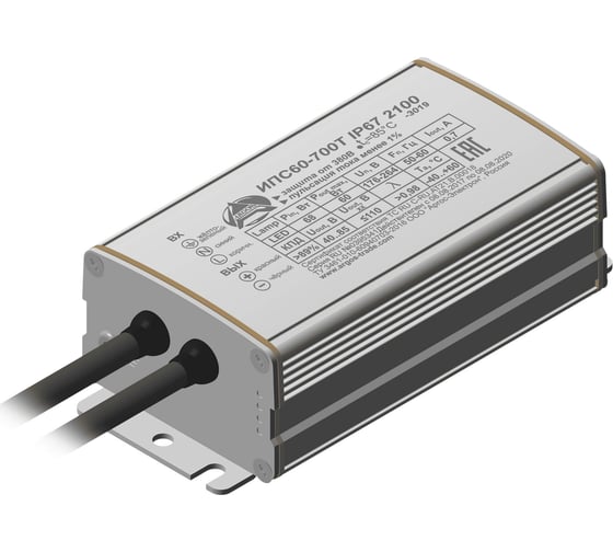 LED-драйвер Argos ИПС60-700Т IP67 2100 3671260