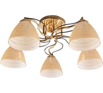 Люстра HIPER 5хE27х60Вт GOLD/CHROME H011-5