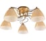 Люстра HIPER 5хE27х60Вт GOLD/CHROME H011-5 1