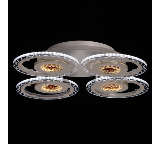 Люстра с пультом De City Мадлен 104+28W LED 220V 424016204