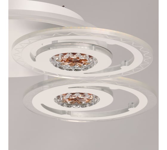 Люстра с пультом De City Мадлен 104+28W LED 220V 424016204