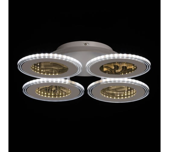 Люстра с пультом De City Мадлен 104+22W LED 220V 424016405