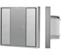 Кнопочная панель INTELLIGENT ARLIGHT DALI-201-23-1G-DIM-DT6-IN Silver IARL, IP20 металл, 1шт 048181