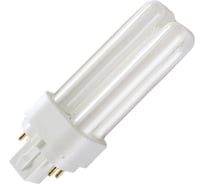 Компактная люминесцентная лампа Osram DULUX, неинтегрированная D 10W/830 G24D-1 10X1 4099854122767