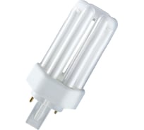 Компактная люминесцентная лампа Osram DULUX, неинтегрированная T 26W/830 PLUS GX24D 10X1 4099854122613