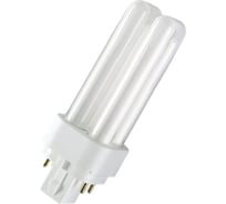 Компактная люминесцентная лампа Osram DULUX, неинтегрированная 13W/827 GX24q-1 10X1 4099854122279