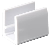 Комплект монтажных клипс VARTON для ленты NEON 10x20 DOME 20 шт, белый цвет V4-NS-00.0053.STR-0005