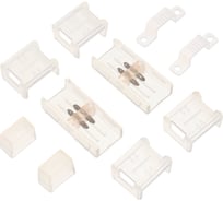 Комплект WOLTA соединитель-коннектор - 2 шт., фикс.клипса - 2 шт., заглушка - 2 шт. WTB-WBT-SMD-220 WTB-WBT-SMD/220V-A