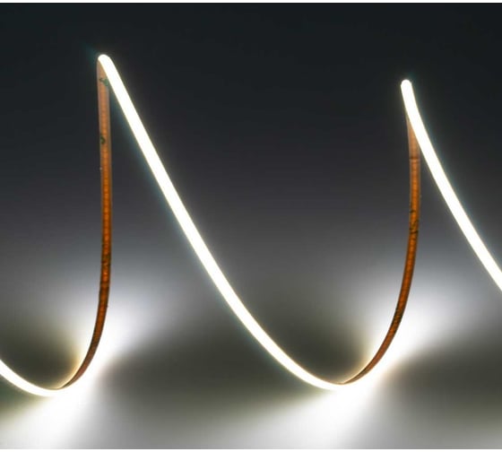 Лента светодиодная ELF LED 480 COB диодов, 24В, 5м, ширина 3мм, белый нейтральный 4000-4500К ELFLED-480COB-3-nw4K-24 1