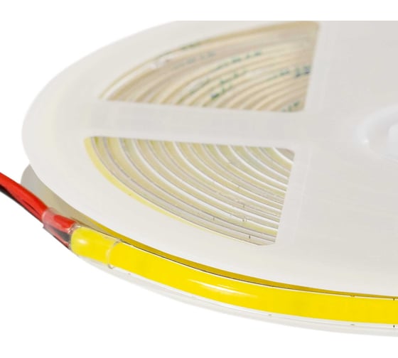 Лента светодиодная ELF LED 480 COB диодов, 24В, 5м, ширина 3мм, белый 6500-7000К ELFLED-480COB-3-w6K-24