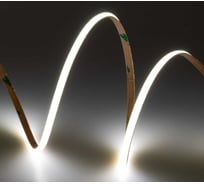 Лента светодиодная ELF LED 480 COB диодов, 24В, 5м, ширина 4мм, белый нейтральный 4000-4500К ELFLED-480COB-4-nw4K-24