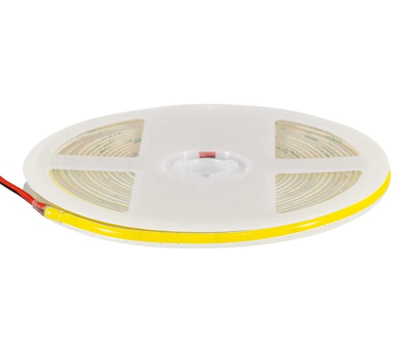 Лента светодиодная ELF LED 480 COB диодов, 24В, 5м, ширина 4мм, белый нейтральный 4000-4500К ELFLED-480COB-4-nw4K-24