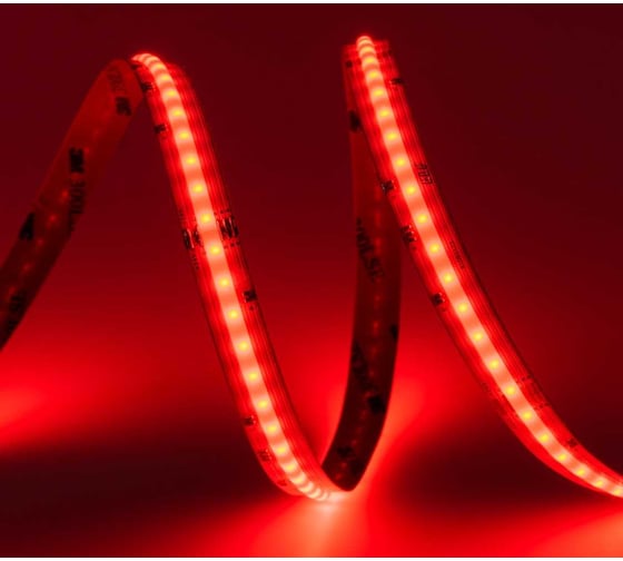 Лента светодиодная ELF LED 560 COB диодов, 24В, 5м, ширина 12мм, RGBW ELFLED-560COB-12-RGBW-24