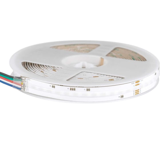 Лента светодиодная ELF LED 560 COB диодов, 24В, 5м, ширина 12мм, RGBW ELFLED-560COB-12-RGBW-24