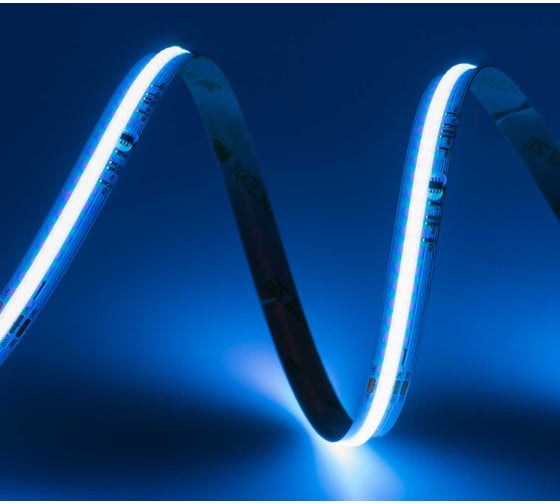 Лента светодиодная ELF LED 720 COB диодов, 24В, 5м, ширина 10мм, RGB+IC (WS2811) ELFLED-720COB-10-RGBF-24
