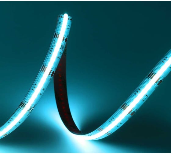 Лента светодиодная ELF LED 840 COB диодов, 24В, 5м, ширина 12мм, RGBW ELFLED-840COB-12-RGBW-24 1