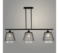 Люстра Росток N5736/3 BK черный 3x60W E27 d715 h525 crst, QH24 988385501