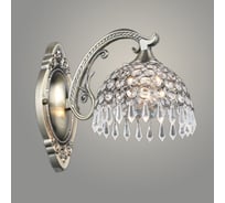 Бра Росток NH5755/1W AB бронза 1x60W E27 h220 crst, QH23 988367635