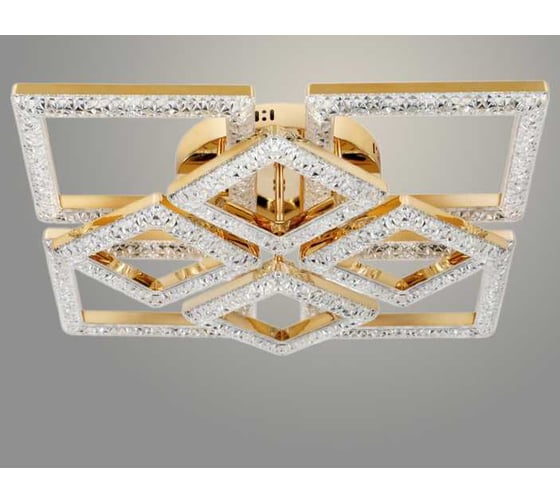 Люстра Росток 2726/4+4 FGD золото 200W LED 3000K-6000К d610 ПДУ диммер, GNV24 988383187 1