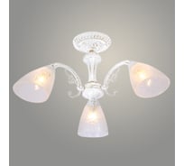 Люстра Росток 74430/3 WH+GD белый патина 3x40W E27 d620 h300, GNV24 988385203