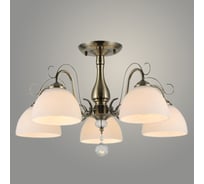 Люстра Росток 74706/5 AB бронза 5x40W E27 d580 h350, GNV23 988371311