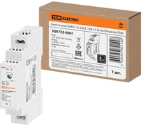 Блок питания TDM ELECTRIC HDR15-12, 220 В, 12 В, 15 Вт, на DIN-рейку SQ0752-0001