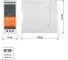 Блок питания TDM ELECTRIC MDR60-24, 220 В, 24 В, 60 Вт, на DIN-рейку SQ0752-0010 1