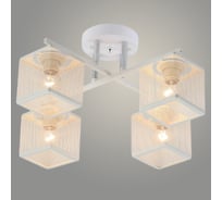 Люстра Росток 07270/4 WT+CR белый/хром, 4x40W, E27, d440, h225, GNV23 988367818