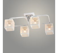 Люстра Росток 07271/4 WT+CR белый/хром, 4x40W, E27, d530, h215, GNV23 988367821