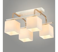 Люстра Росток 07300/4 WT+FGD белый/золото, 4x40W, E27, d330, h220, GNV23 988367839