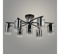 Люстра Росток 07369/7 BK+CR черный/хром, 7x40W, E27, d600, h240, GNV24 988384391