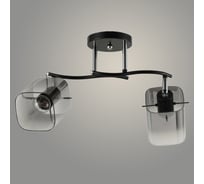 Люстра Росток 07370/2 BK+CR черный/хром, 2x40W, E27, d350, h280, GNV24 988384392