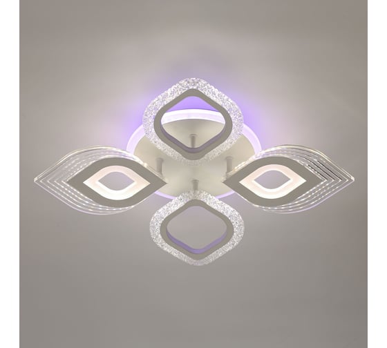 Люстра De City  Мадлен 80+22W, LED, 220 V, пульт 424014105