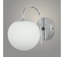 Бра Росток 74585/1W CR+WT хром/белый 1x40W E27 h190, GNV24 988385196