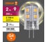 Светодиодная лампочка Osram LED STAR PIN 2W/827 220-240V CL G4 10x1 RU, 10 лампочек в групповой упаковке 4099854323188 3