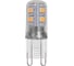 Светодиодная лампочка Osram LED STAR PIN 2W/840 220-240V CL G9 10x1 RU, 10 лампочек в групповой упаковке 4099854323485 2