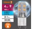 Светодиодная лампочка Osram LED STAR PIN 4W/865 220-240V CL G9 10x1 RU, 10 лампочек в групповой упаковке 4099854323607 3