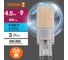 Светодиодная лампочка Osram LED STAR PIN 4,5W/865 170-250V CL G910x1RU, 10 лампочек в групповой упаковке 4099854323690 3