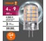 Светодиодная лампочка Osram LED STAR PIN 4W/840 220-240V CL G4 10x1 RU, 10 лампочек в групповой упаковке 4099854323300 3