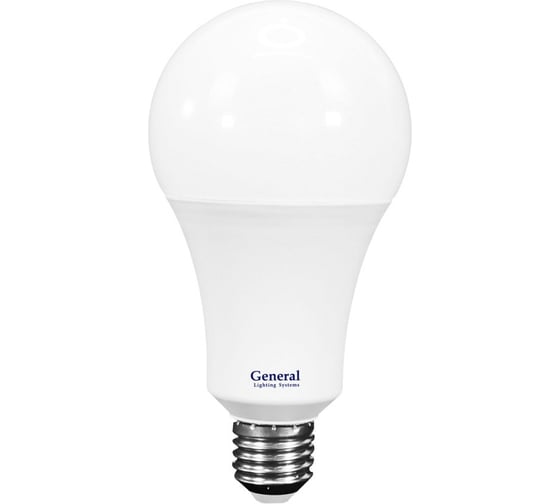 Лампа светодиодная General Lighting Systems груша, 70*138, GLDEN-WA70-30-230-E27-3000, 2100 Лм, 30 Вт, 3000К, теплый белый, упаковка 10 штук 662206