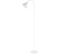 Напольный торшер (светильник) General Lighting Systems под лампу E27 (60Вт) General, GFL-007, высота- 150см, плафон 175мм*120мм, белый 801007