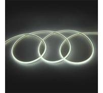 Лента светодиодная Гибкий неон General Lighting Systems, GLS-COB-288-10-220-IP67-NW-NL-6 10Вт/м 288диод/м 220В 7мм IP67 6500K-холодно-белый катушка 50м 504222